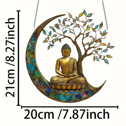 Colorful Buddha Window Hanging Decoration
