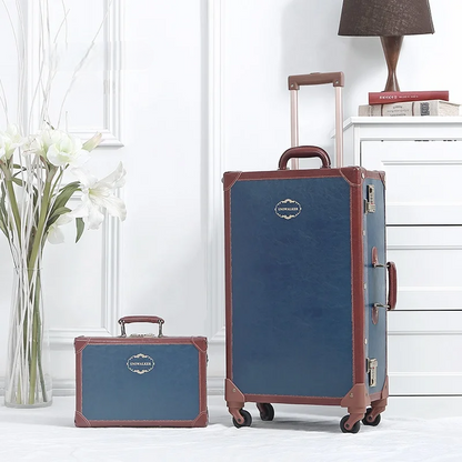 Vintage Style Hardshell Luggage Set Valencia