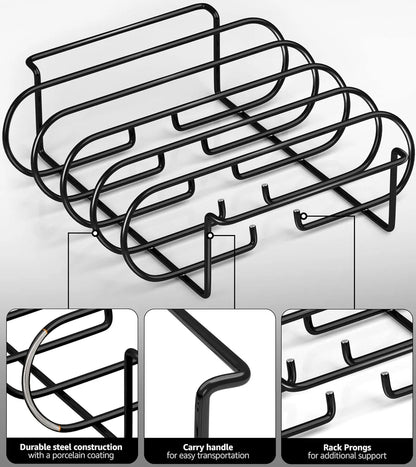 Premium 4 Rack Non Stick Grill Tray Set
