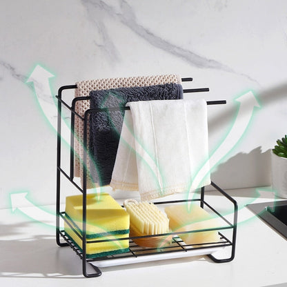 Space Saving Kitchen Sink Storage Rack