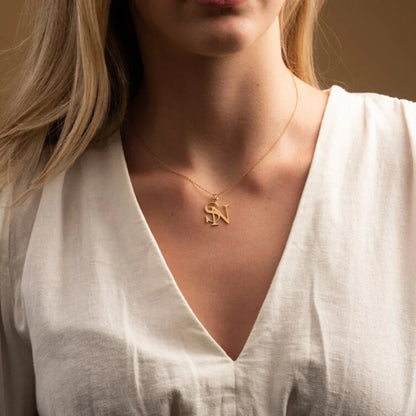 Simple Custom Initial Necklace