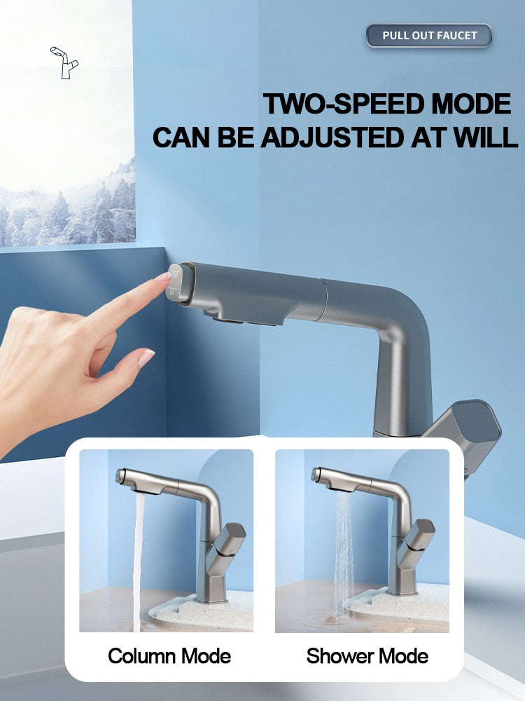 Modern 360 Rotating Kitchen Sink Faucet