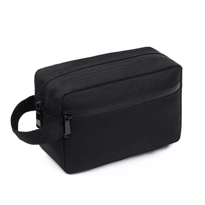 Waterproof Travel Toiletry Bag with Leather Handle