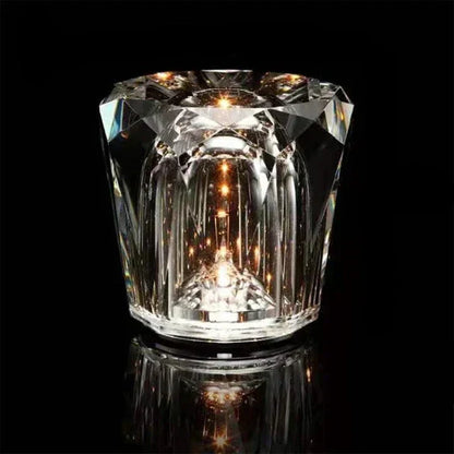 Luxury Metal Crystal Table Lamp