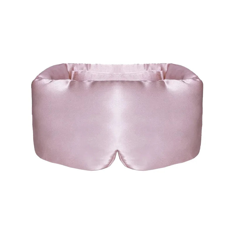 Soft Silk Sleep Eye Mask for Travel Comfort