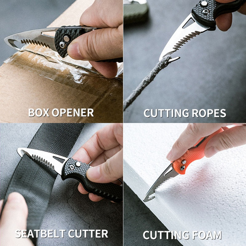 Practical Outdoor Multi-Tool Keychain