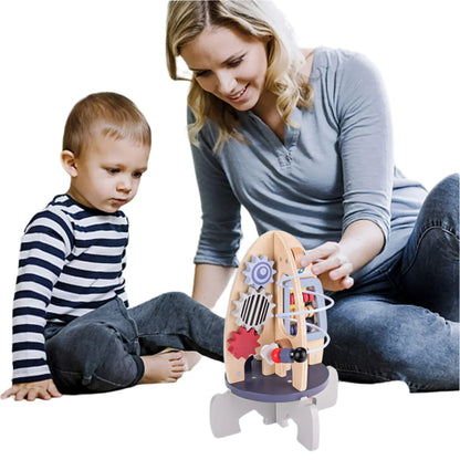 Educational Wooden Toy Cube for Kids - Fesara