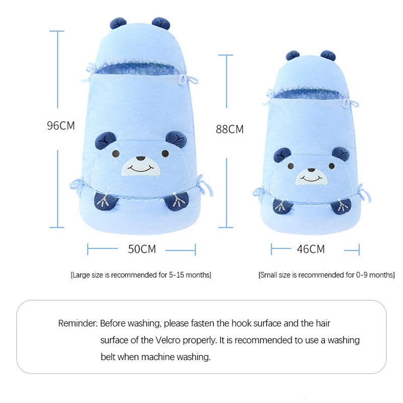 Cozy Plush Teddy Sleeping Bag