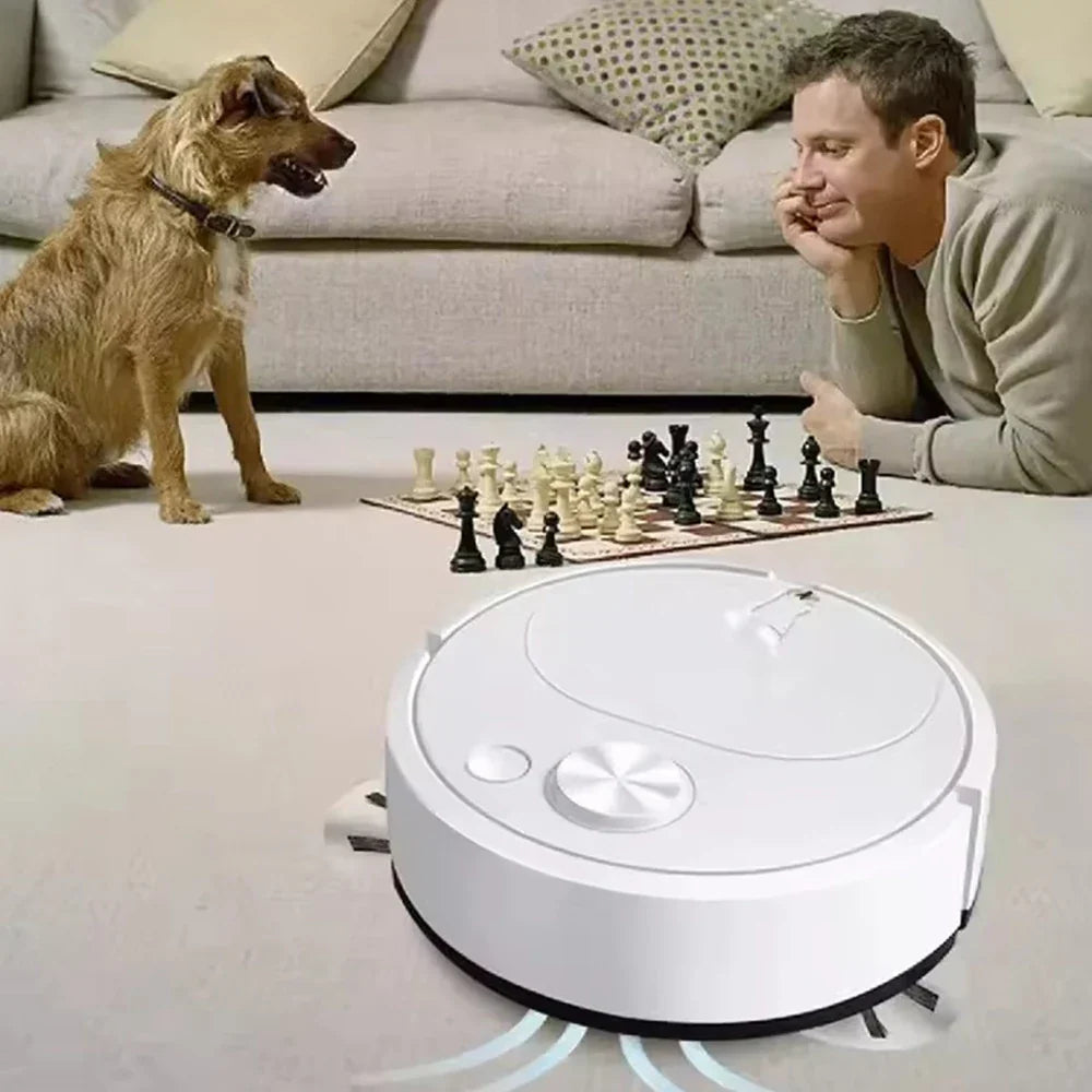 Advanced 3-in-1 Robot Vacuum Cleaner 4000Pa Pet Hair