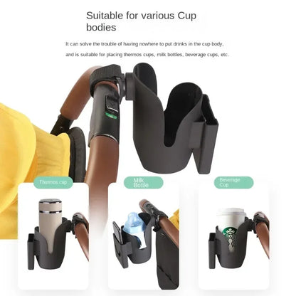 Universal Stroller Cup Holder Phone Mount