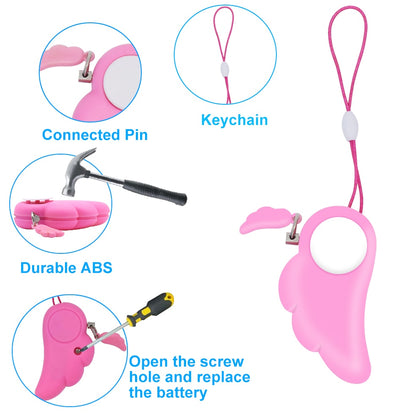 Personal Alarm Mini Self Defense Keychain