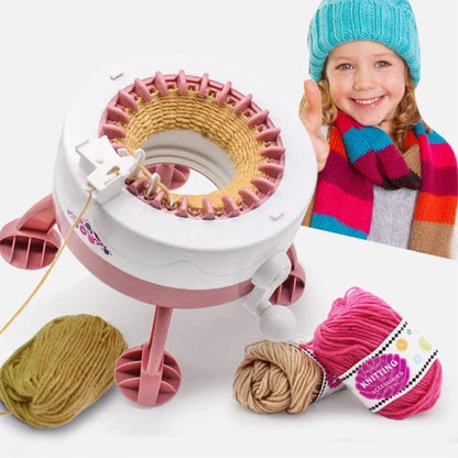 Easy Knitting Machine 22 Needles Circular Knitter Set