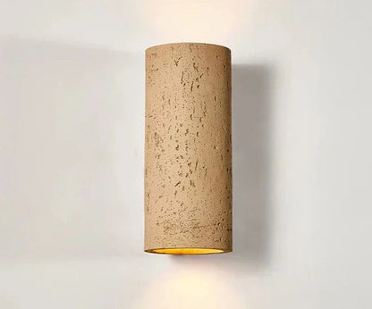 Rustic Concrete Effect Wall Lamp
