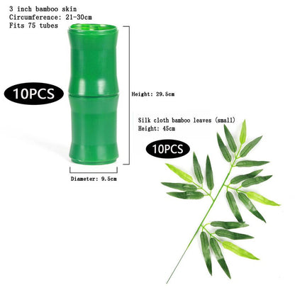 Natural Bamboo Pipe Insulation Cover Kit