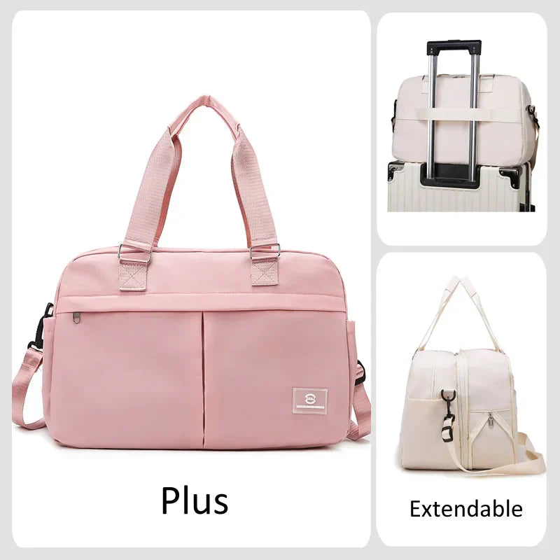 Spacious Expandable Travel Duffel Bag
