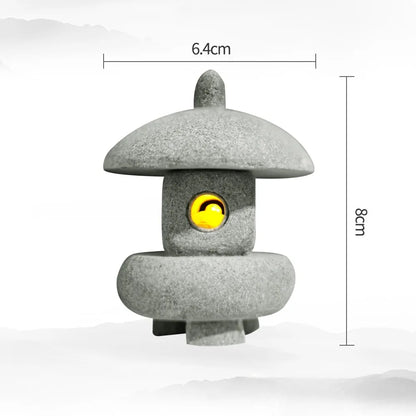 Natural Stone Mini Pagoda Garden Ornament