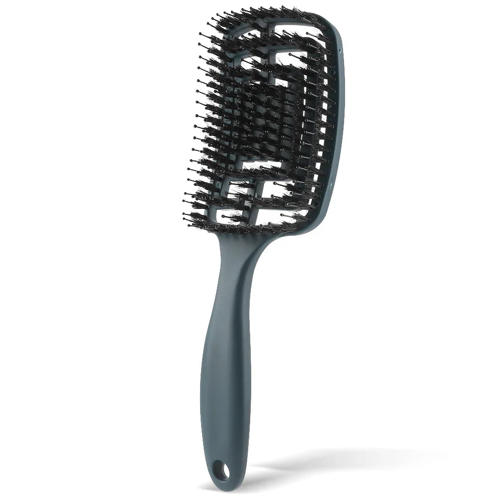 Easy Glide Detangling Brush for Smooth Styling - Fesara