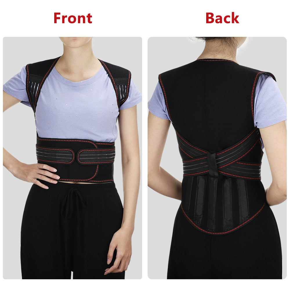 Therapeutic Heat Massage Back Support Belt