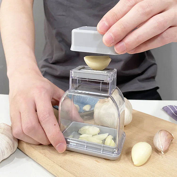 Easy Garlic Crusher and Peeler Tool