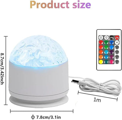 Colorful Night Light Projector with Remote Control