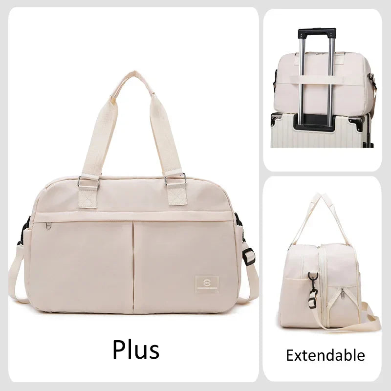 Spacious Expandable Travel Duffel Bag