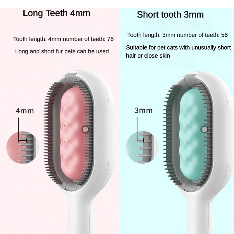 Gentle Pet Grooming Wet Cleaning Brush