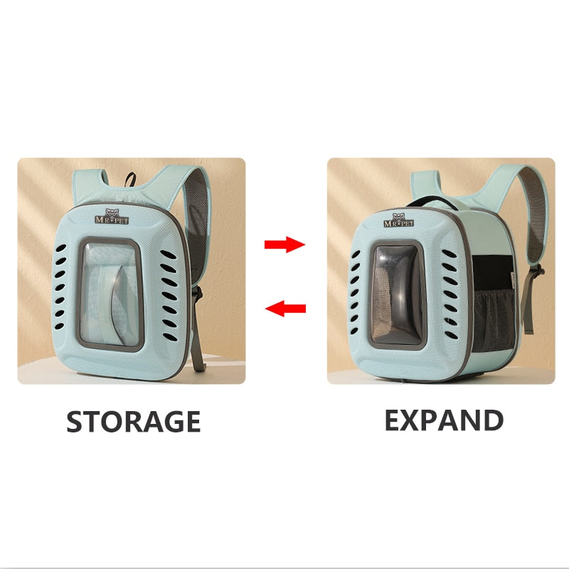 Ventilated Pet Travel Backpack Carrier