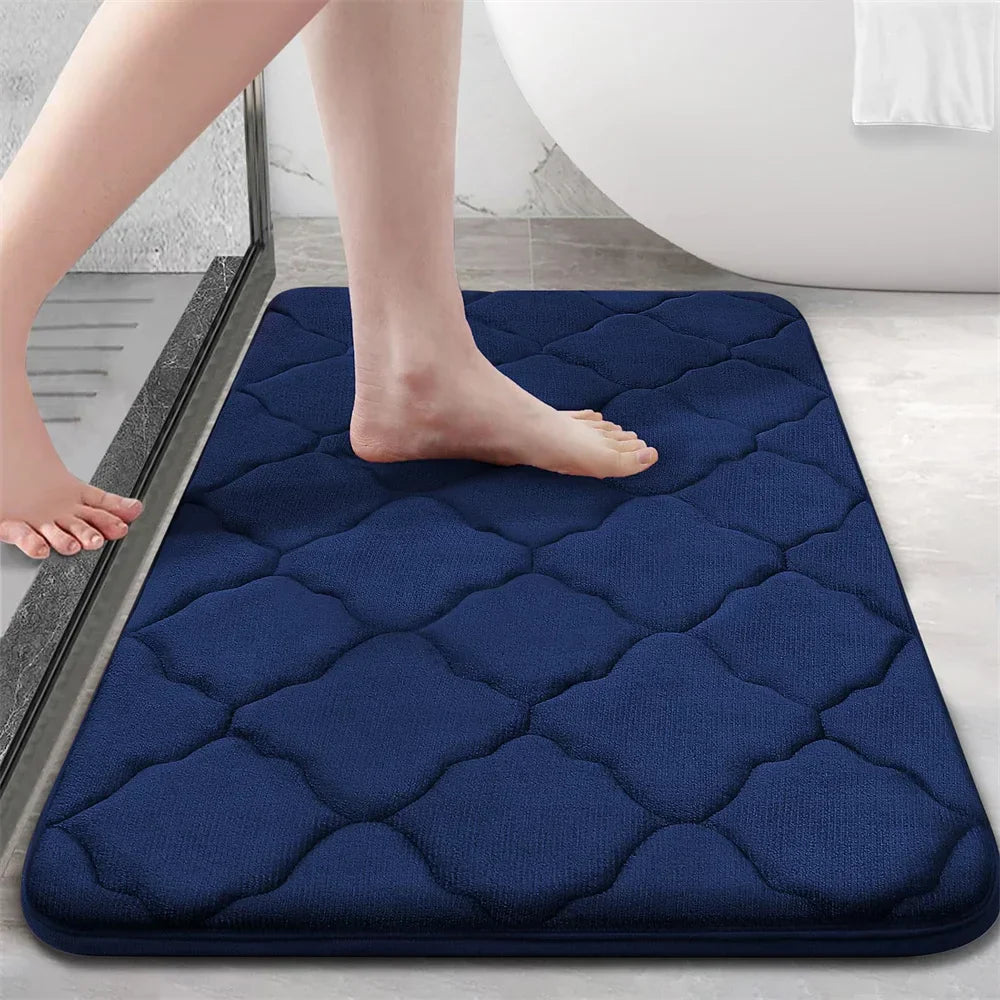 Gentle Grip Bathroom Mat for Slip Resistant Floors