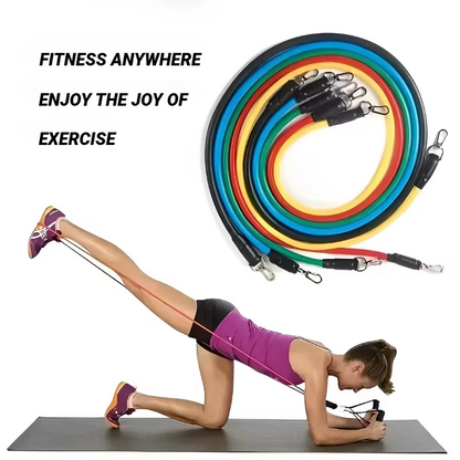 Premium Home Gym Resistance Band Kit with Handles