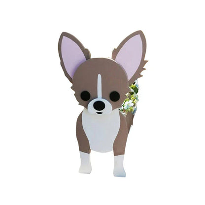 Cute Dog Planter Pot - Fun Pet Flower Container