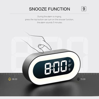 Wake Up Light Alarm Clock with Dimmable Nightlight