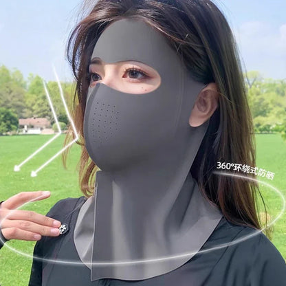 Sunscreen Face Mask with UV Shield