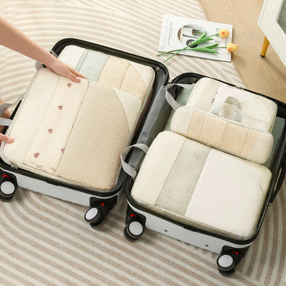 Compact Travel Storage Bag Set, 5-Piece, Waterproof
