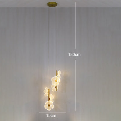 Stylish Floral LED Pendant Lamp