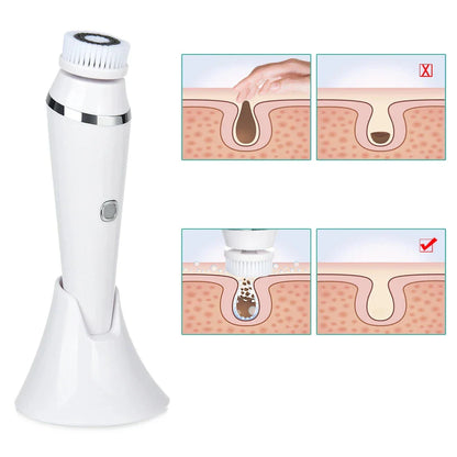 Advanced 4-in-1 Face Cleaner and Exfoliator Set