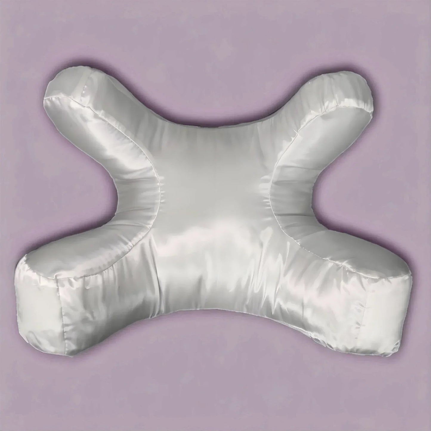 Soft Face Support Pillow Set with Silk Cover