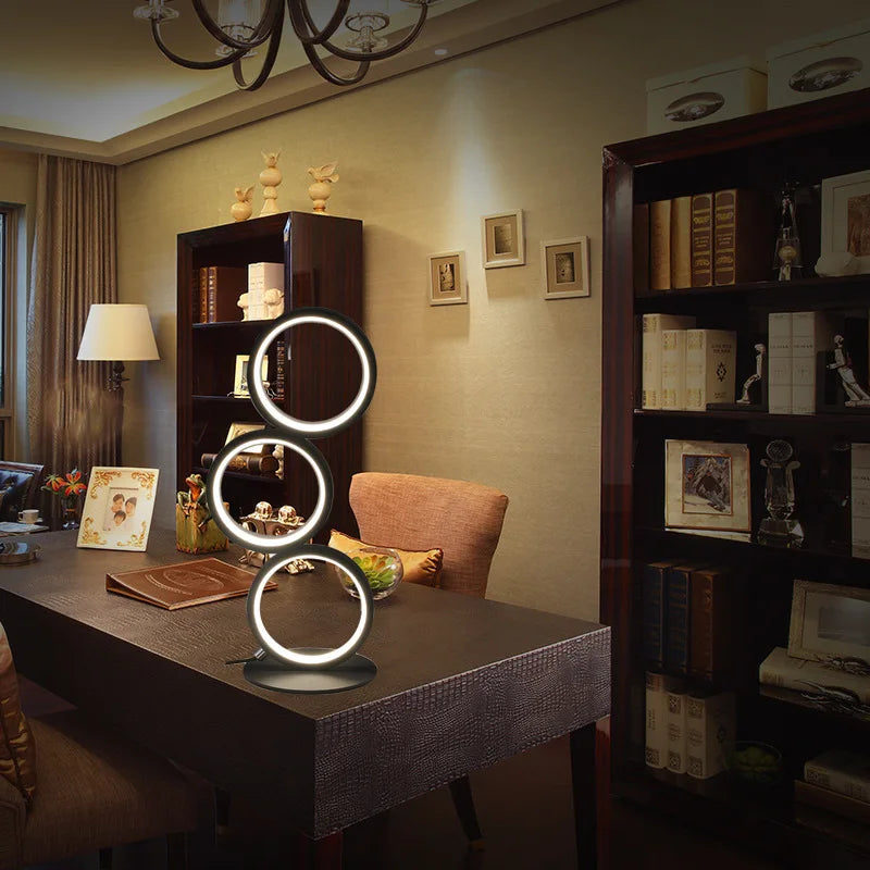 Colorful LED Desk Lamp with Adjustable Arm