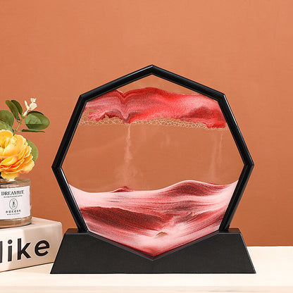 Oceanic Wave Hexagon Sand Table Decor