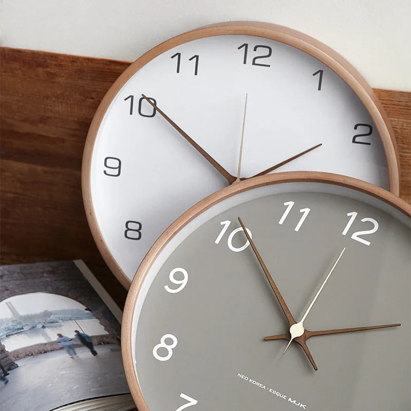 Classic Minimalist Round Wall Clock
