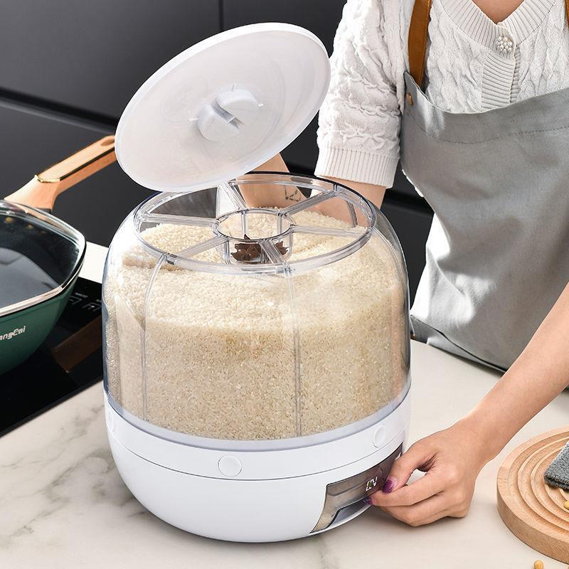Automatic 360 Degree Pet Food Container