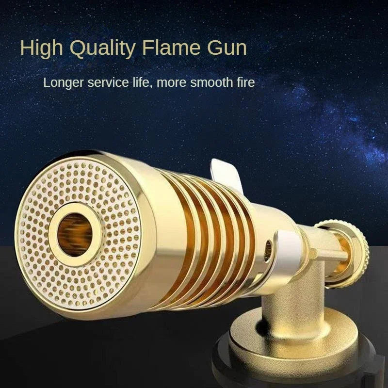 Portable Butane Soldering Torch with Adjustable Flame