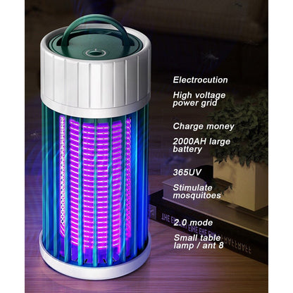 Portable Outdoor Solar Powered Bug Light Lamp