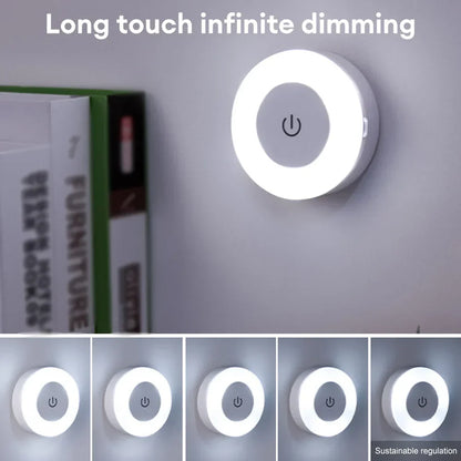 Bright Portable LED Nightlight with USB Charging