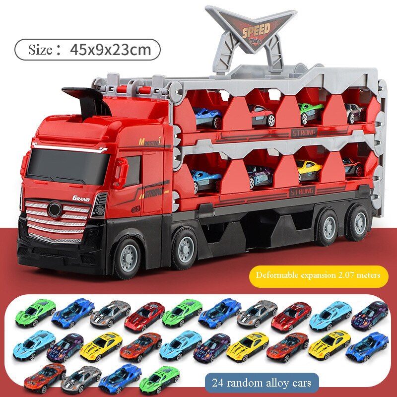 Large Collapsible Car Launch Racing Track