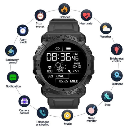 Accurate Fitness Tracker Bluetooth Smartwatch