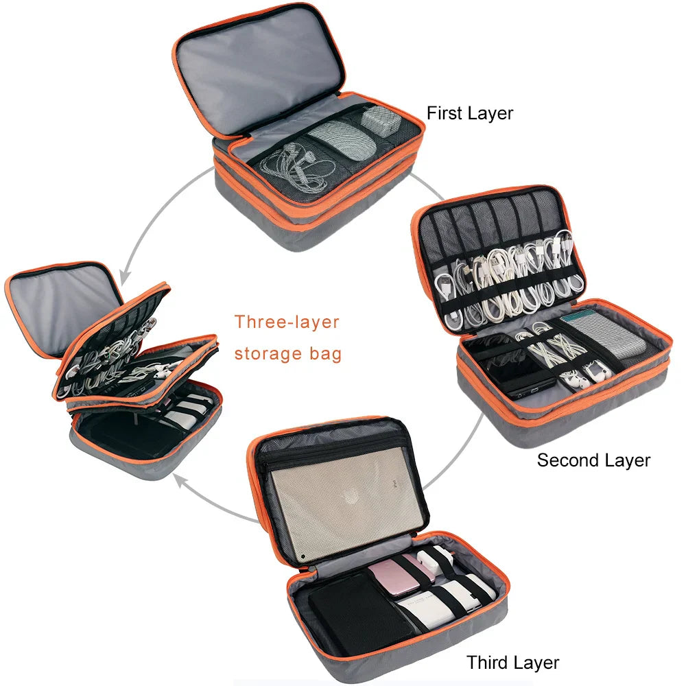 Portable Electronics Storage Case
