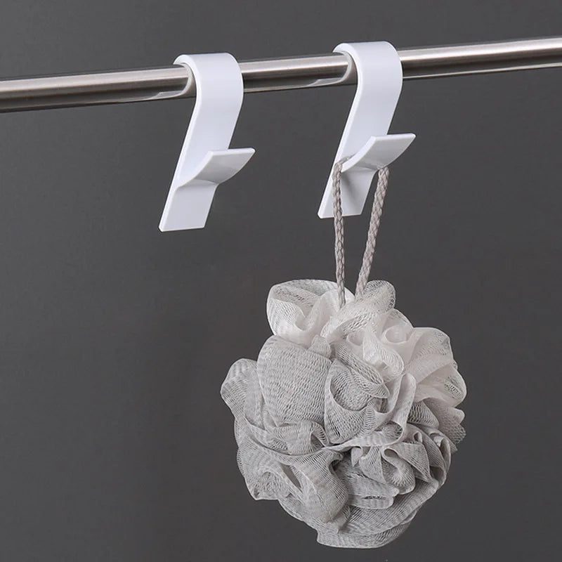 Practical Bathroom Radiator Hooks 4-Pack
