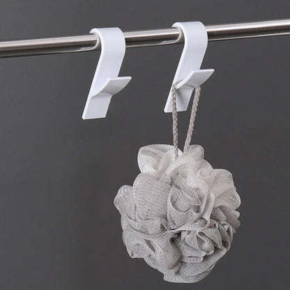 Practical Bathroom Radiator Hooks 4-Pack