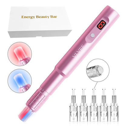 Professional Skin Rejuvenation Pen with 10 Refill Cartridges - Fesara