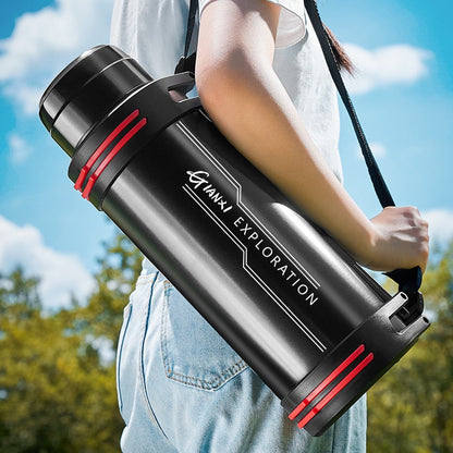 Large Insulated Stainless Steel Water Bottle